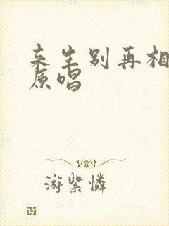 来生别再相遇的原唱