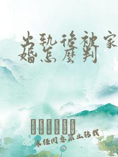 出轨后被家暴离婚怎么判