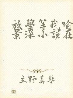 放学等我喻繁陈景深小说在线观看