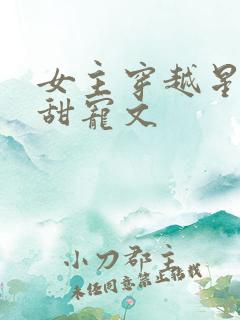 女主穿越星际的甜宠文