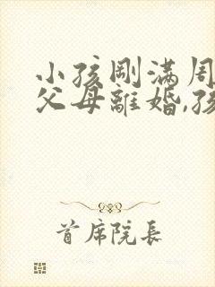 小孩刚满周岁,父母离婚,孩子归谁