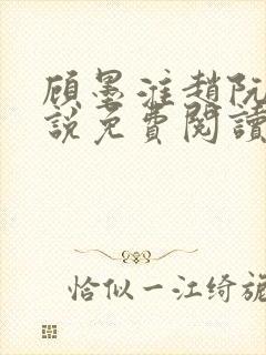 顾墨淮赵阮音小说免费阅读最新章节