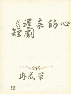 《迟来的心动》短剧