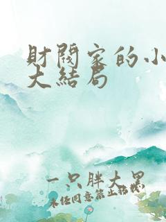 财阀家的小儿子大结局