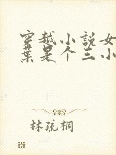 穿越小说女主姓叶是个三小姐