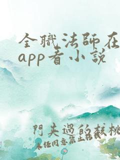 全职法师在哪个app看小说