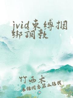 jvid束缚捆绑调教
