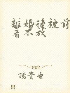 离婚后被前夫缠着不放