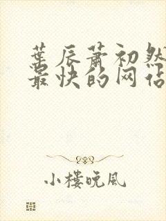 叶辰萧初然更新最快的网站