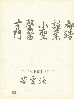 有声小说都市奇门医圣叶皓轩