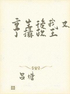 重生后我又嫁给了摄政王