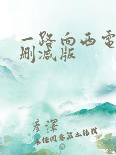 一路向西电影无删减版