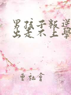 男孩子叛逆离家出走不上学