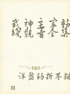 武神主宰动漫在线观看全集免费