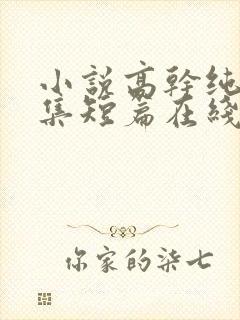 小说高干纯肉合集短篇在线