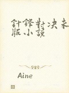 针锋对决未删减版小说