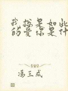 我总是如此如此的爱你是什么歌