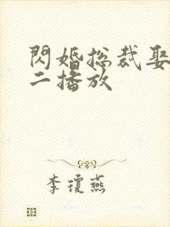 闪婚总裁娶一送二播放