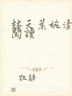 林天叶婉清免费阅读