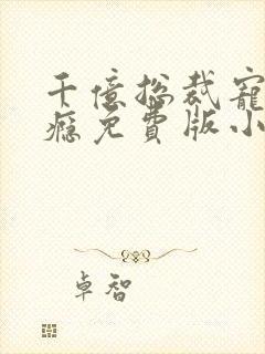 千亿总裁宠妻上瘾免费版小说