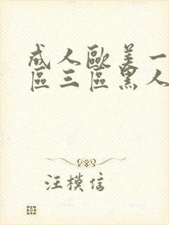 成人欧美一区二区三区黑人