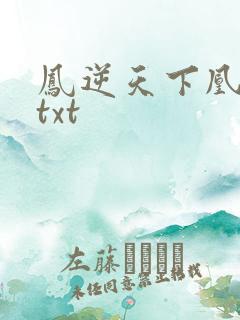 凤逆天下凰北月txt