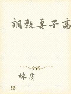 调教妻子高h