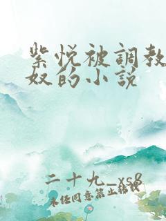 紫悦被调教成肉奴的小说