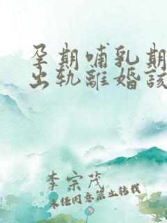 孕期哺乳期老公出轨离婚该怎么赔偿