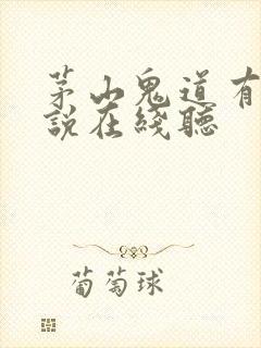 茅山鬼道有声小说在线听