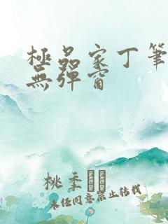 极品家丁笔趣阁无弹窗