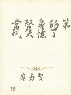 当替身的第三年我失忆了