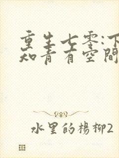 重生七零:下乡知青有空间