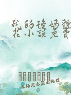 我的后妈貌美如花小说免费阅读全文无弹窗