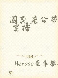 国民老公带回家 云播