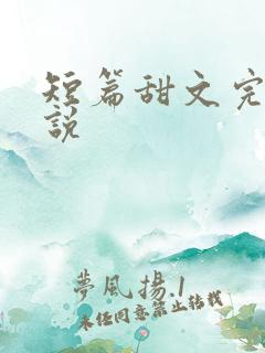 短篇甜文完结小说