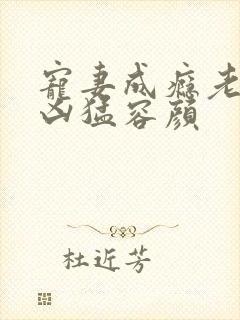 宠妻成瘾老公太凶猛容颜