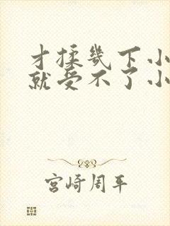 才揉几下小奶头就受不了小说