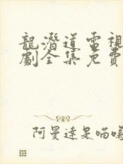 龙潜道电视连续剧全集免费观看