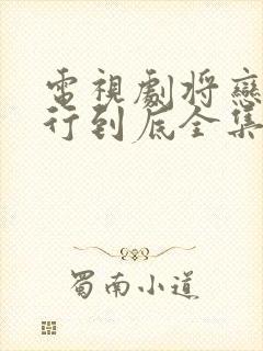 电视剧将恋爱进行到底全集免费观看