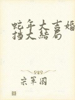 蛇年大吉婚不可挡大结局