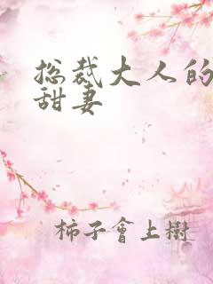 总裁大人的影后甜妻