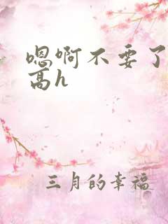 嗯啊不要了调教高h