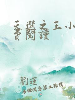 天选之王小说免费阅读