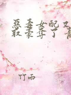 恶毒女配又被强取豪夺了 青衫