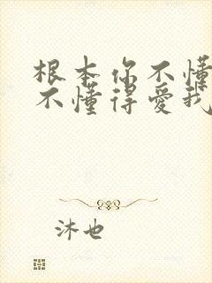 根本你不懂得,不懂得爱我