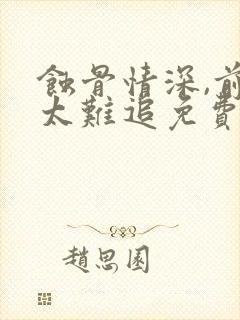 蚀骨情深,前妻太难追免费听书