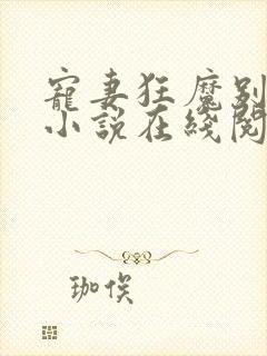 宠妻狂魔别太坏小说在线阅读