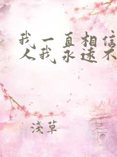 我一直相信有些人我永远不必等是什么歌