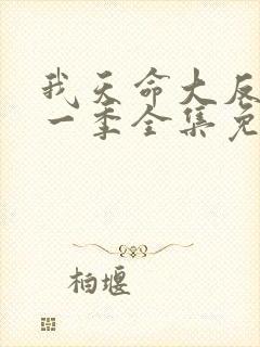 我天命大反派第一季全集免费观看